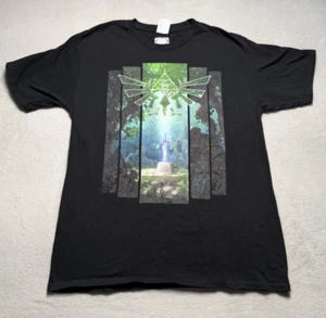 The Legend of Zelda Nintendo T-Shirt Medium Black Master Sword Graphic - Picture 1 of 7