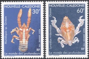 New Caledonia 1990 Marine Animals/Crab/Lobster/Nature/Wildlife 2v set (n45347) - Picture 1 of 1