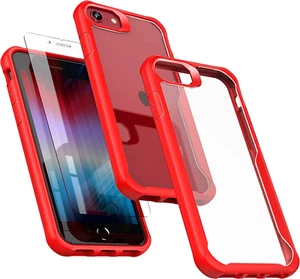ORETECH per Cover Iphone SE 2022(5G), Iphone SE 2020, Cover Iphone 8/7 [2X Pelli - Foto 1 di 12