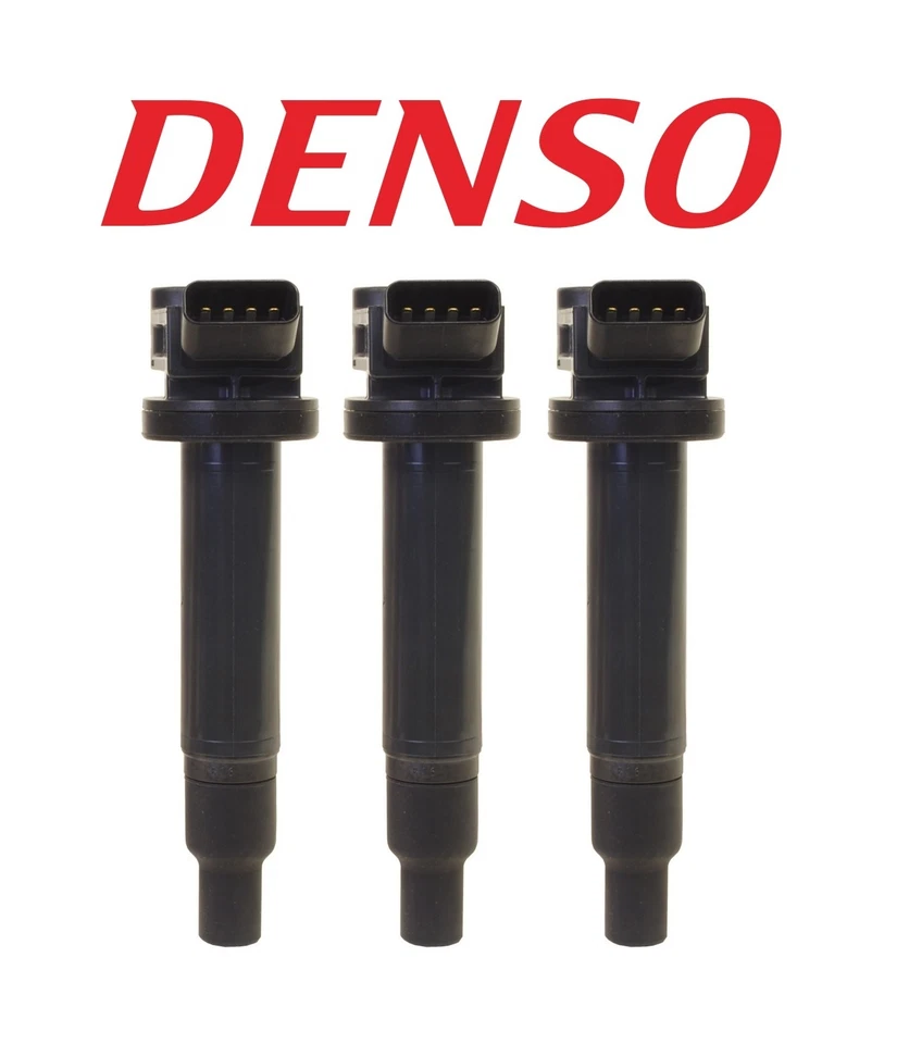 Juego de 3 bobinas de encendido directo Denso para Toyota 4Runner Tacoma T100 3.4 V6 Foto 1 de 2