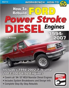 How to Rebuild Ford Power Stroke Diesel ENGINE WORKSHOP REPAIR MANUAL F-SERIES - Picture 1 of 1