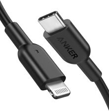 Anker PowerlineII 6英尺充电线USB C Lightning MFi认证适用于iPhone 13