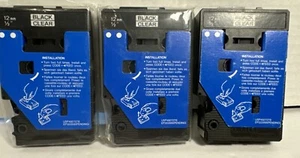 Brother P-Touch TC-10 Cinta Cassette 1/2" Negro sobre Transparente 3 Unidades 2 Sellado - Imagen 1 de 7