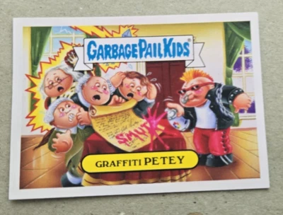 Graffiti Petey #180a Garbage Pail Kids GPK 2013 Brand-New Series 3 BNS3 - Image 1 of 2