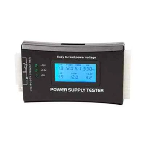 Power Supply Tester PC Computer LCD 20/24 Pin 4 PSU ATX BTX ITX SATA HDD Digital - Bild 1 von 6