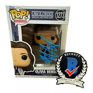 Mariska Hargitay Signed Autograph Law & Order SVU Funko Pop 1273 Beckett BAS - Picture 1 of 2
