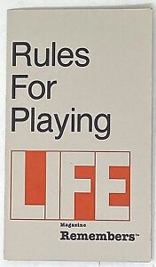 Vintage 1985 Life Magazine Remembers Board Game-Replacement Pieces