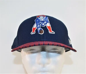 Sombrero Ajustado New Era Patriots Sideline Histórico 59FIFTY Bajo Perfil Talla 7 1/2 RARO - Imagen 1 de 7