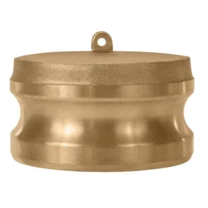 Gloxco Messing 3" Nocken und Nut Staubstopfen, Typ DP Fitting (CAM-30-DP-BR) - Bild 1 von 1