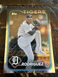2024 Topps Montgomery Club 582 FOIL #131 Eduardo Rodriguez, Detroit Tigers - Picture 1 of 1
