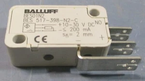 Balluff BES01N2 Proximity Sensor BES 517-398-N2-C 10-30VDC 200mA Sn=2mm - Picture 1 of 7