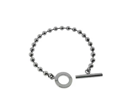 Gucci Unisex Boule Circle Bracelet In Sterling Silver - Image 1 of 3