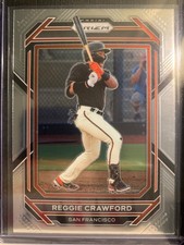 2023 Panini Prizm - Silver Prizm #174 Reggie Crawford (RC)