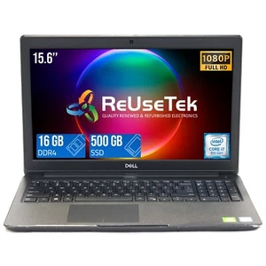 Dell Latitude 3500 15.6" Intel i7-8565U 16GB/500GB SSD Win 11 Pro NVIDIA MX130 - Picture 1 of 21