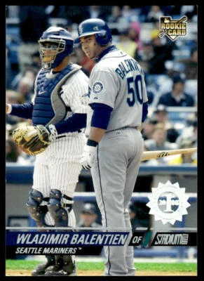 2008 Stadium Club Wladimir Balentien #134 First Day Issue #'d /599 RC Mariners - Image 1 of 2