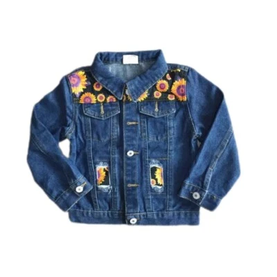 Chaqueta De Mezclilla Para Niña - Imagem 1 de 3