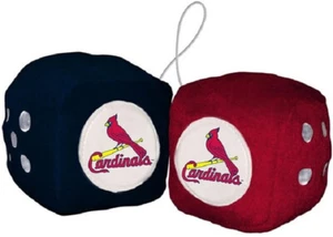 Dados difusos de 3" de los St. Louis Cardinals - MLB - Imagen 1 de 1