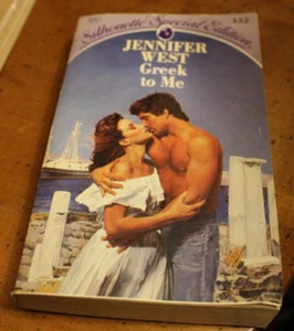 Greek to Me ~ Jennifer West ~ 1988 1st Silhouette Special #432 PB - Imagen 1 de 1
