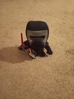 Peluche Kylo Ren con sable de luz Disney Lucas Arts imágenes de cómic 7” Foto 1 de 2