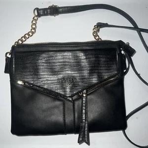 Sac à main bandoulière noir Rosetti accents dorés Go sac à main - Photo 1/10