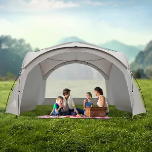 Patio Canopy Tent Camping Beach Tent Outdoor Screen House w/Mesh Netting - Picture 1 of 24