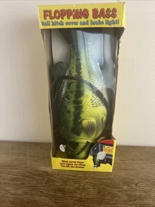 Flopping Bass Fish Hitch Critters Ball Hitch Cover - Picture 1 of 5