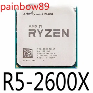 AMD Ryzen 5 2600X R5-2600X 3.6GHz 6Core 12Thr 95W Socket AM4 CPU Processors - Picture 1 of 1