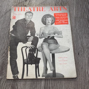 Vintage June 1955 Theatre Arts Magazine "Albert Salmi" - Imagen 1 de 2