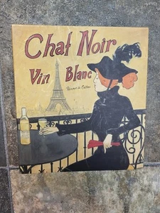 Vintage Chat Noir Photo Album/Scrapbook Holds 200 Photos - Picture 1 of 3