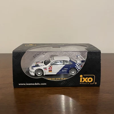 IXO 1/43 BMW M3 GTR V8 #42 2001 ALMS J.J. Lehto J. Muller Nuevo en caja Foto 1 de 4