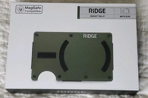 Ridge MagSafe Wallet - Matte Olive w Cash Strap Magsafe Adapter NEW IN BOX - Bild 1 von 4