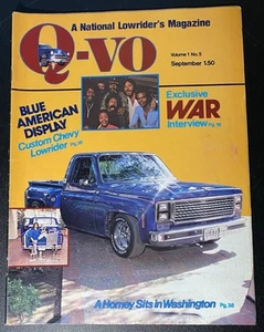 VINTAGE Q-VO VOL 1 # 5 September 1979 MAGAZINE CHICANO LOWRIDER CAR CULTURE Qvo - Picture 1 of 5