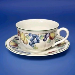 Villeroy & Boch Germany MELINA Fruit Breakfast Cup & Saucer Set Coffee Tea - Picture 1 of 7