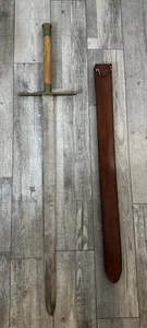 Iberia Philippines Claymore Broadsword W/ Sheath Heavy Greatsword 52” Cosplay - Picture 1 of 10