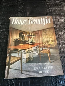 HOUSE BEAUTIFUL Magazine NOVEMBER 1953 - RETRO ADS - MID CENTURY MODERN - MCM - Picture 1 of 1