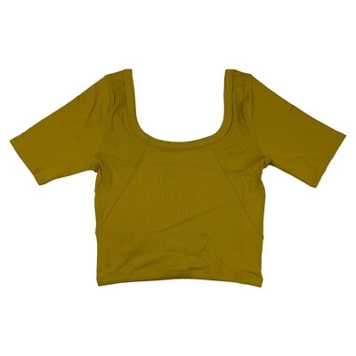 Camiseta Lululemon Feminina Apertada com nervuras Manga Curta - CHTE - EUA 6 / Reino Unido 10 - Imagem 1 de 4