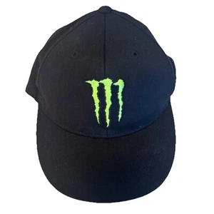 Monster Energy Drink Logo Flex Stretch Cap L-XL - Imagen 1 de 6