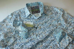 Robert Graham Shirt Dorie Embroidered RSS181023CF Classic Fit LS Extra Large XL - Picture 1 of 6