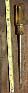 Vintage Harvester HA547 Coast to Coast Stores Flat Head Screwdriver 9 3/8” - Picture 1 of 4