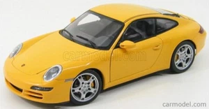 *SÚPER RARO* Autoart 1/18 Porsche 911 997 Carrera S 2004 amarillo - Imagen 1 de 7