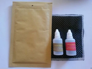 KIT DE REPARACION DE FIBRA DE CARBONO 20x20 CMS.(pala de padel, bicicletas, surf - Imagen 1 de 1