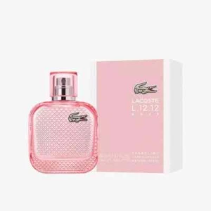 Lacoste L.12.12 Rose Sparkling 3.3 oz For Women Eau de Toilette Spray - Picture 1 of 2