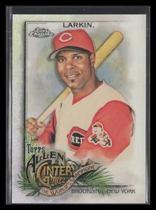 2022 Topps Allen and Ginter Chrome Refractors #133 Barry Larkin - Picture 1 of 2