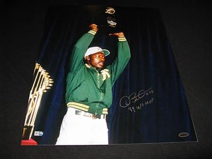 Dave Stewart Oakland A's Signed 16x20 Photo Tri Star - Picture 1 of 2