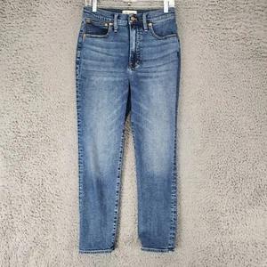 Madewell Jeans Womens 27 Dark Wash Stretch High Rise The Perfect Vintage  *Read* - Bild 1 von 14