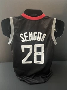 Alperen Sengun Signed Houston Rockets Black Custom Jersey (Beckett) - Picture 1 of 3