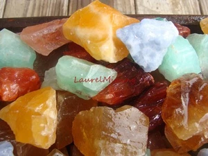 Natural COLORFUL CALCITE Rough - 3000 CARAT Lots - Rough Rocks, Gemstones, NICE - Picture 1 of 5