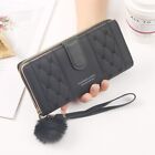 Large Capacity Coin Purse Pure Color Card Holder Fashion Card Wallet  Female