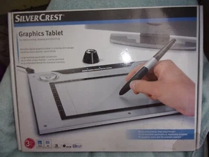 Silver Crest Graphics Tablet. Used Once EXC. - Bild 1 von 2