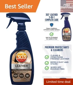 303 Leather 3-in-1 Care: Clean, Condition & Protect - 16 fl. oz. Spray - Picture 1 of 12
